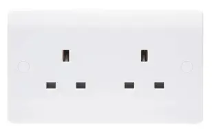 NS132 Niglon 13A 2G Unswitched Socket
